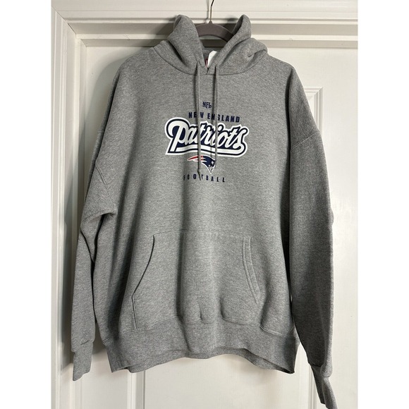 NFL, Men's Patriots‎ Hoodie/Sweatshirt, Gray, Size XL - Picture 1 of 5